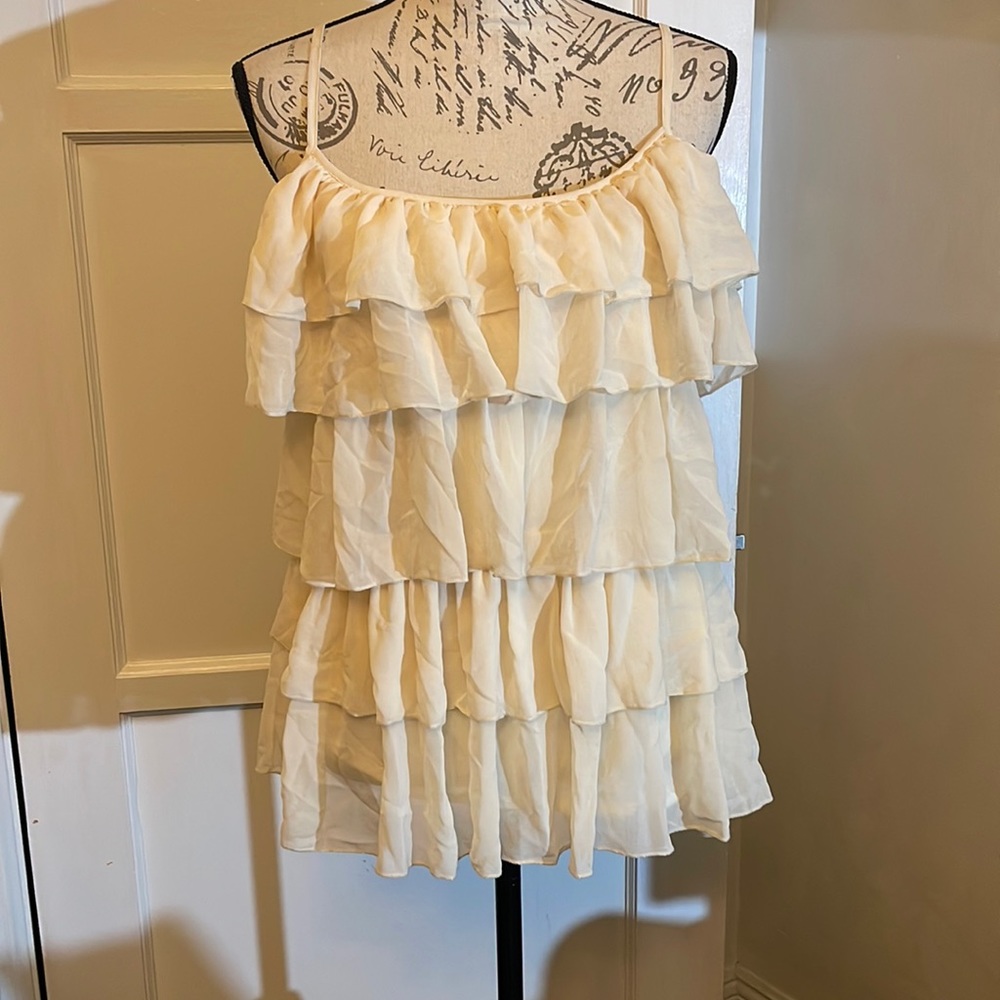 Ruffled cami